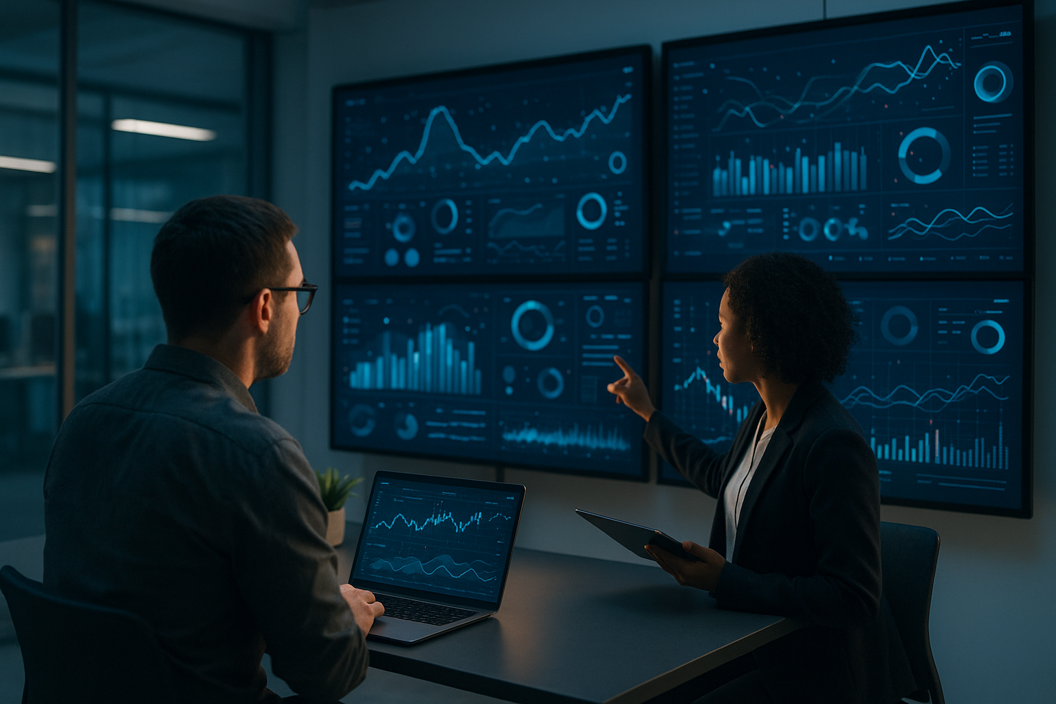 Analisi dati e intelligenza artificiale applicate a decisioni finanziarie su dashboard