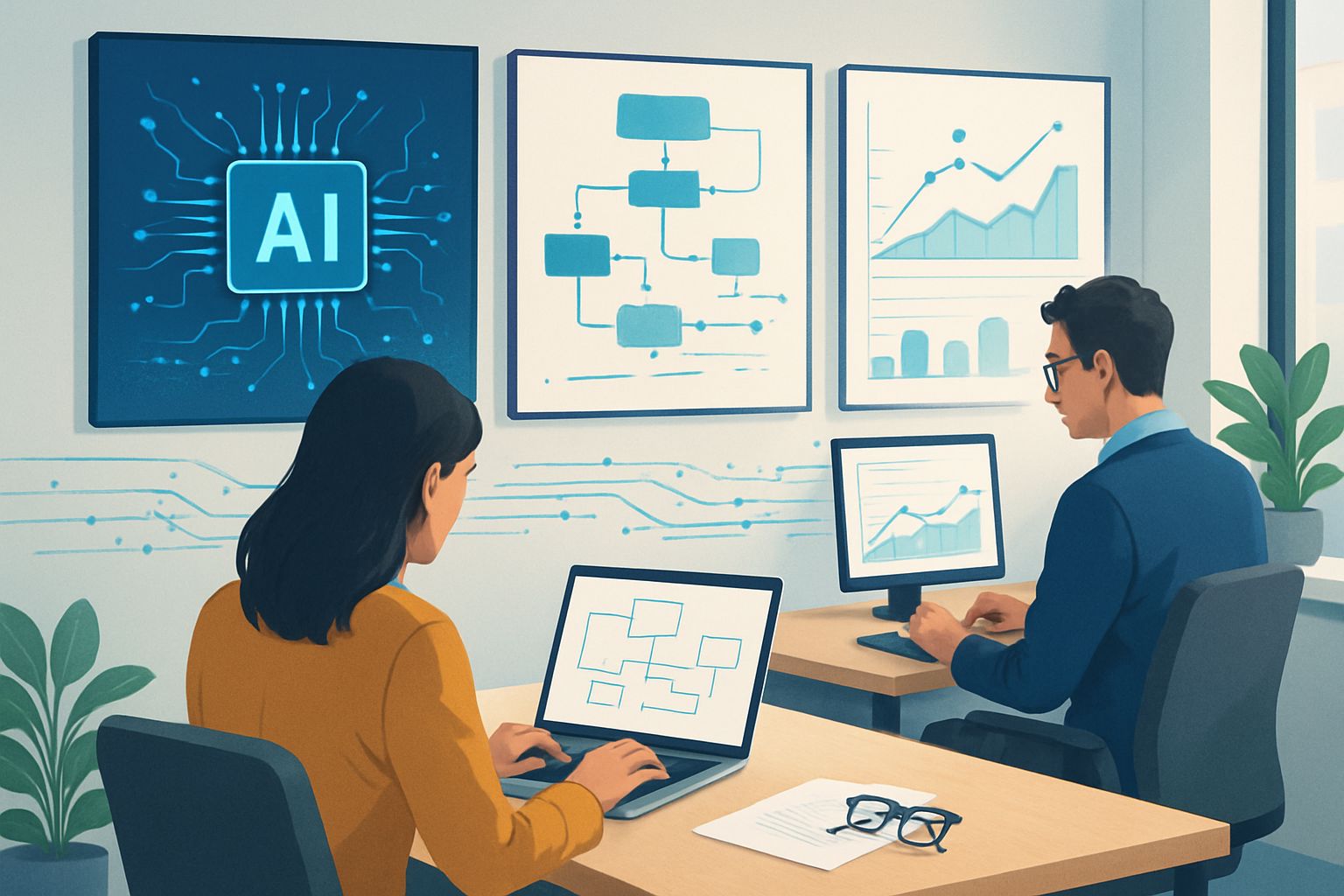 Automazione e analisi dei dati nei processi operativi aziendali con supporto dell’intelligenza artificiale